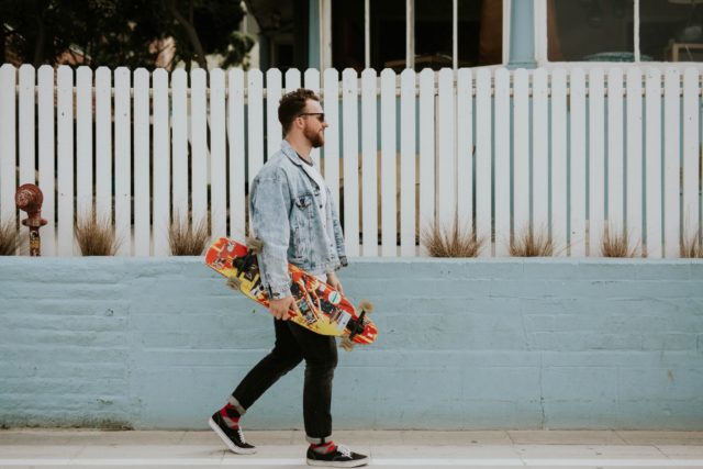Skateboard Walk
